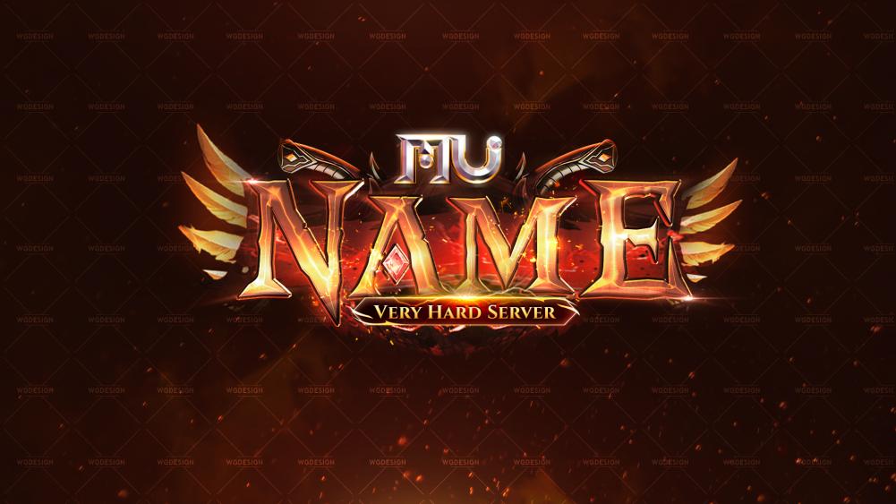 WGDESIGNER - LOGOTIPO 3D MMO TEXT NAME [EDITAVEL] - Vitrine Smart